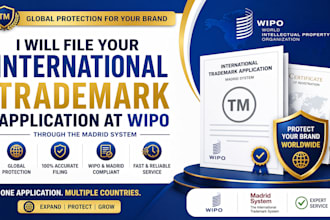 file your international trademark application at the wipo