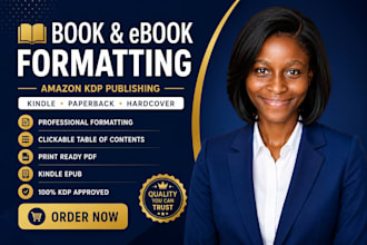 do amazon kdp book publishing,book and ebook formatting, ebook design