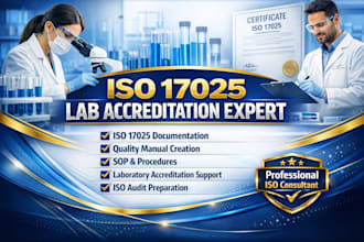 create iso 17025 laboratory documentation and audit readiness