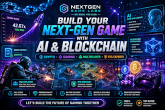 develop crypto game crash game igaming platform multiplayer game rts game web3