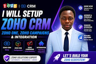 zoho, zoho crm, zoho one, zoho campaigns and integration and ghl automations