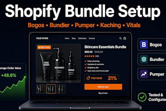 setup shopify bundle bogos bundler pumper upsell inventory sync shopify expert