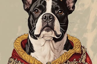 paint stunning pet portrait