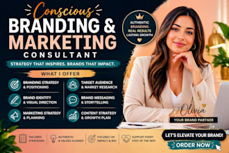 branding strategy consultant and marketing consultant in 24 hrs for fast result