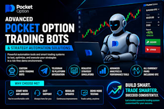 code pocket option automated script, indicator and strategy for options