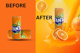 do product photo manipulation with fast delivery