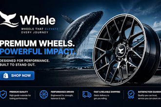 build wheels shopify website tire store, car, auto parts ecommerce website
