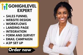 gohighlevel landing page gohighlevel sales funnel go high level website expert
