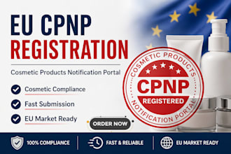 handle eu cpnp cosmetic registration and compliance documentation