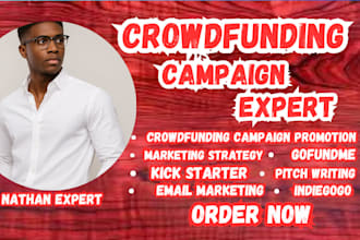 promote your crowdfunding campaign on indiegogo  gofundme to real donors