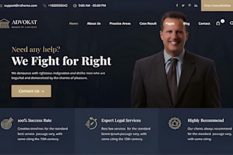 squarespace law firm website attorney legal consultant notary public website