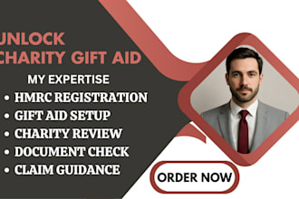 register your UK charity for gift aid registration