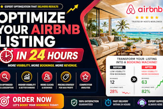optimize your airbnb and vacation rental listing for more bookings