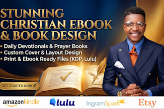design powerful christian daily devotional, prayer journal and sermon content