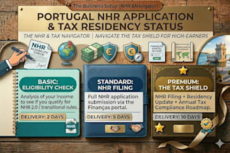 handle your portugal nhr application and tax residency status