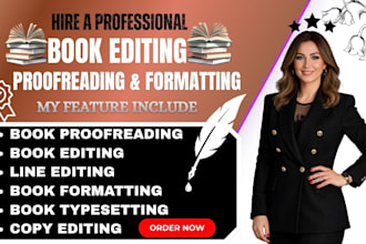 professionally critique, edit, and proofread your fiction or nonfiction book