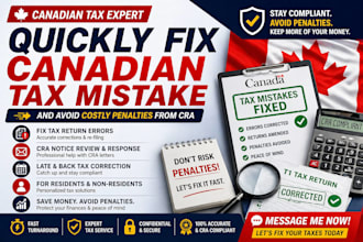 quickly fix canadian tax mistake and help you costly cra penalties