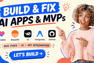 create , fix or deploy lovable, bolt, replit, supabase, stripe integration code