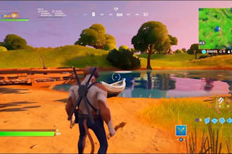 build uefn fortnite, zonewar map parkour battle royale 1v1 2v2map with gameplay