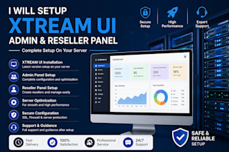 setup xui one or xtream UI on your server with SSL