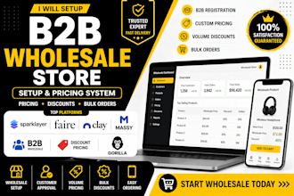 setup sparklayer faire clay massy b2b wholesales pricing discount gorilla