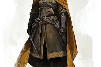fantasy dnd character illustration