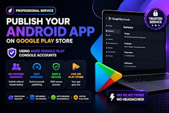 publish your app on aged play console