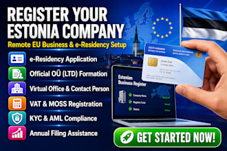 register your estonia company and setup your e residency business