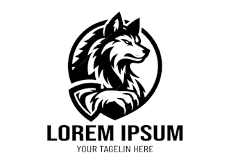 create original attractive dog logo design