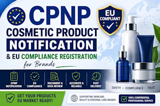 do cpnp cosmetic product notification and eu compliance registration for brands