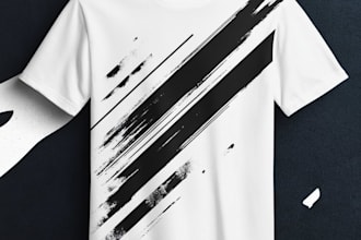 do minimalist t shirt design and typography t shirt design