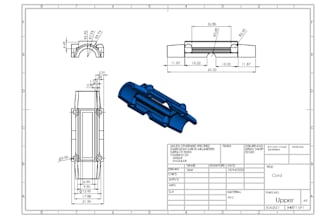 do 2d technical drawing , cad drawings in solidwork autocad for manufacturing