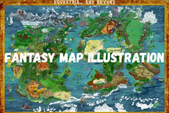 create amazing high quality fantasy and vintage maps for books, ttrpg games