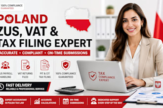 handle poland zus payroll contributions vat income tax filings