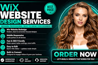 design wix website redesign wix website design wix website development wix seo