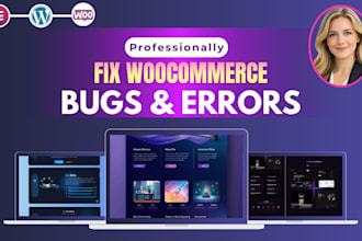 fix wordpress issues, woocommerce fix, elementor issues