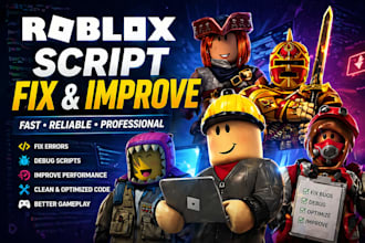 fix, debug and improve your roblox script professionally