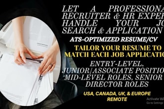 job application service reverse recruiter applying to jobs daily for interview