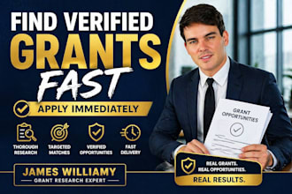 do grant research and find verified grants you can apply for