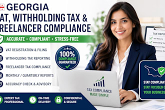 prepare georgia vat withholding tax freelancer compliance reporting