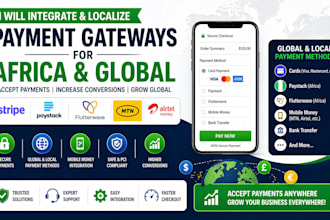 integrate and localize payment gateways for africa and global markets