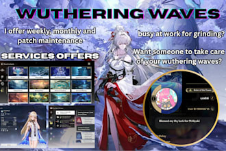 help your wuthering waves account and other stuff