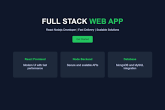 create scalable web application
