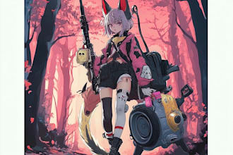 create anime, manga art sfw or nsfw