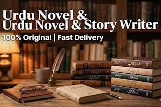 write engaging urdu novel