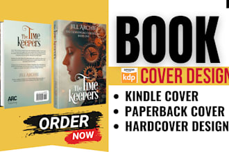 design psychological thriller book cover for ebook and print