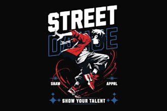 design high quality dance studio mascot logo with express delivery