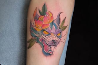 be your watercolor tattoo artist and designer