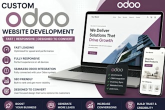 create  odoo website for more leads and revenue fix bugs and website issues