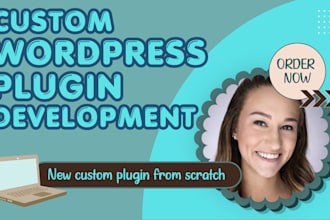 develop a custom wordpress plugin